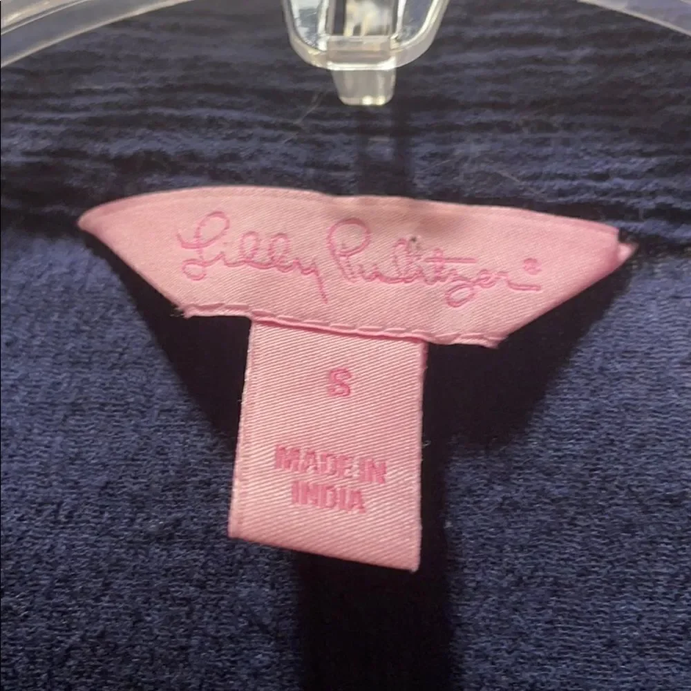 Lilly Pulitzer Navy Freya Tunic